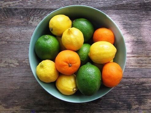 frutas cítricas para psoríase